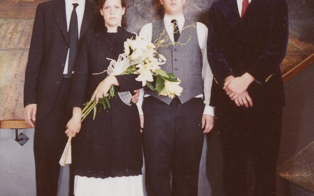 Imagem dos integrantes do Arcade Fire