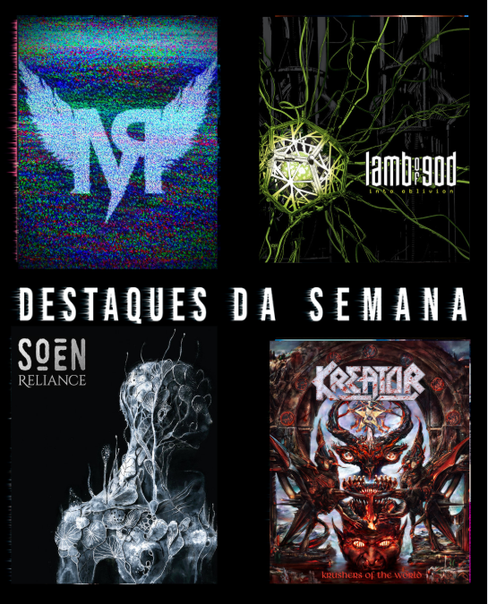 Destaques da semana: Retorno de Matchbook Romance, single de Lamb of God, disco do Kreator e mais!